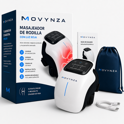 MOVYNZA™ Dispositivo de terapia de rodilla 3 en 1
