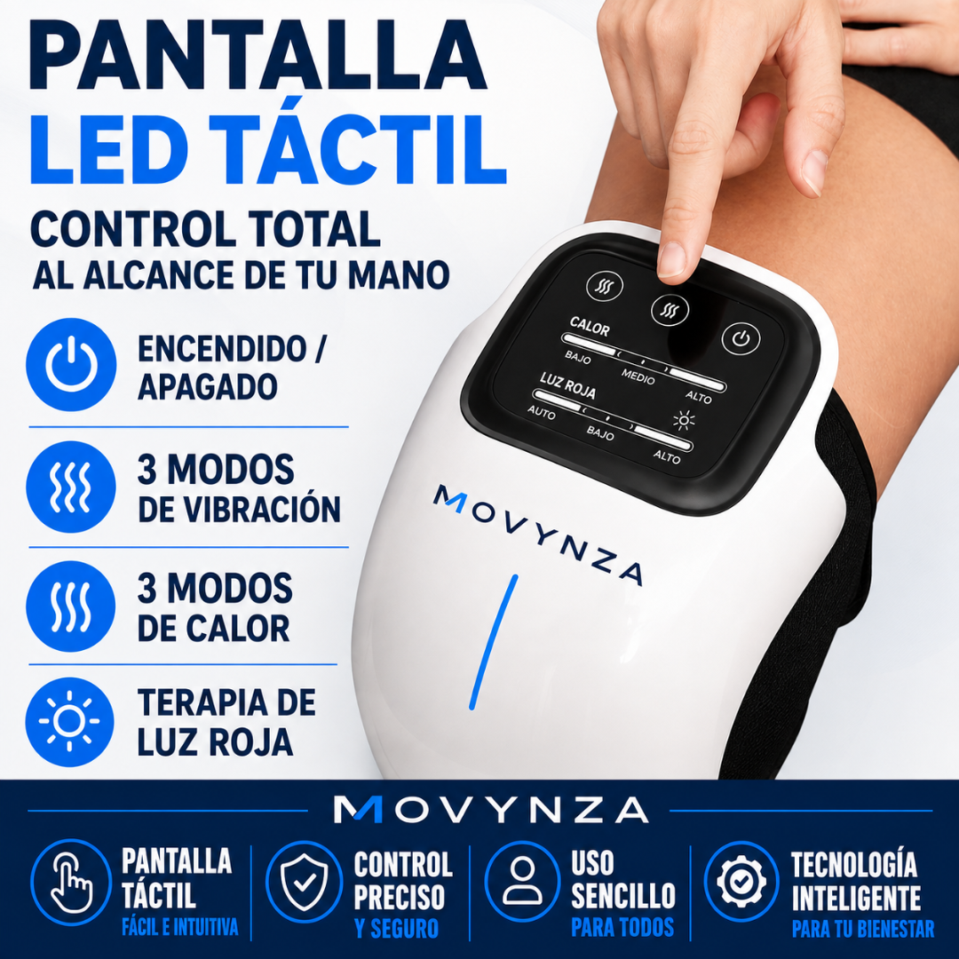 MOVYNZA™ Dispositivo de terapia de rodilla 3 en 1